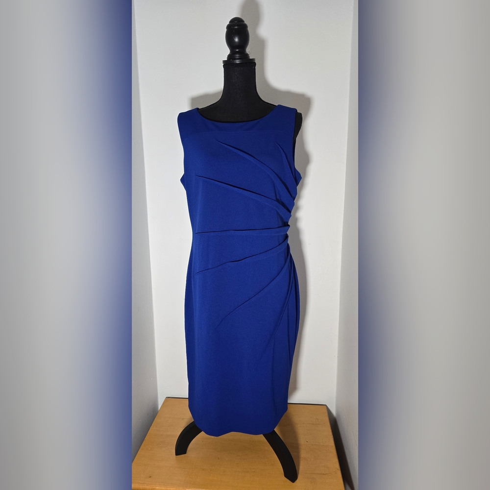 Calvin Klein Royal Blue Midi Dress
